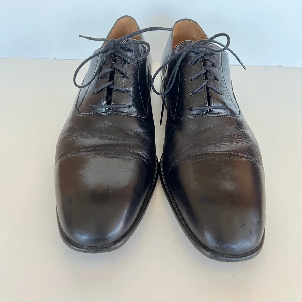Magnanni Men's Segovia Cap-Toe Leather Oxfords, size 11M